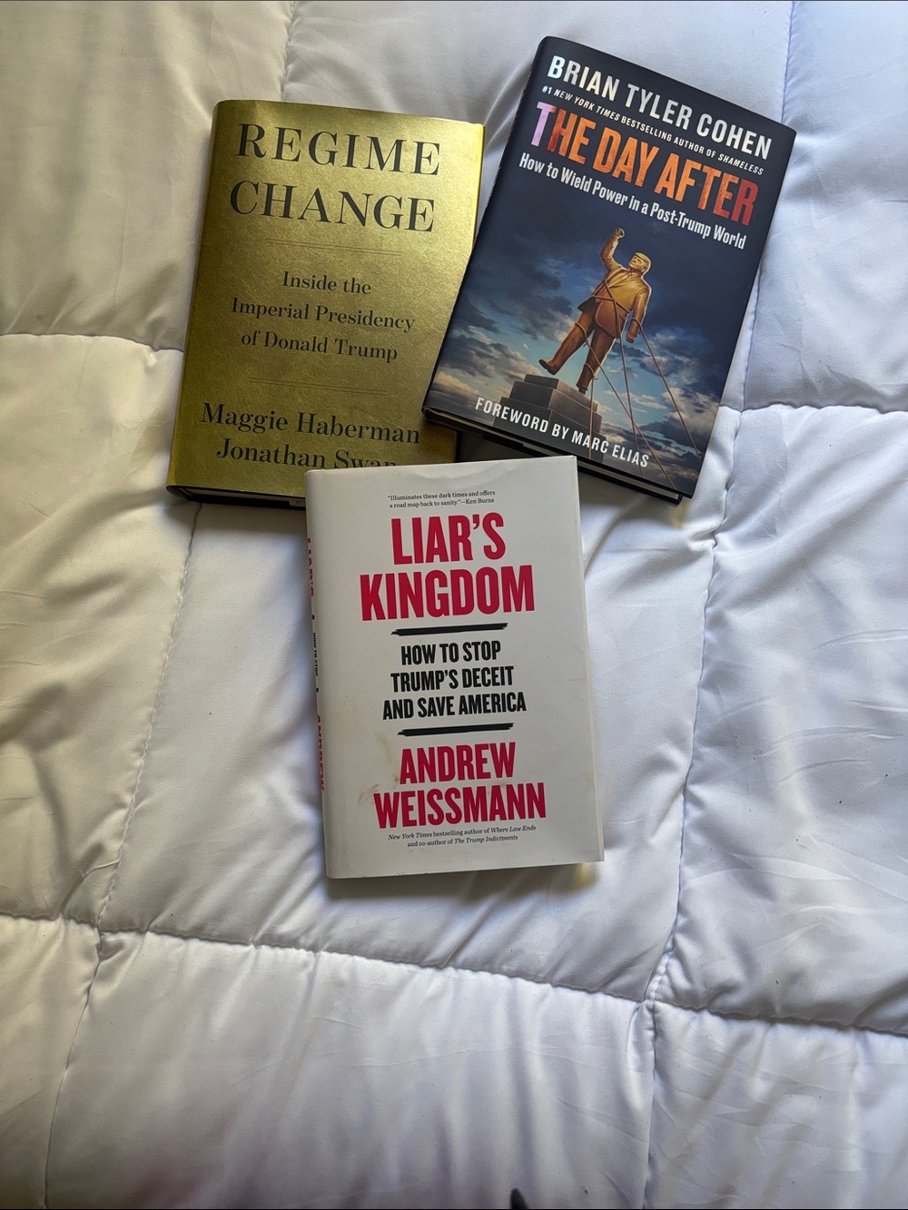 Political Book Bundle: Maggie Haberman, Brian Tyler Cohen, Andrew Weissmann
